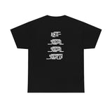 "Look Left" Anti-Social Social Society (X Style White Text) (Unisex)