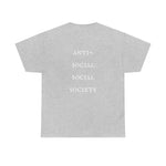 "Look Left" Anti-Social Social Society (Original White Text) (Unisex)