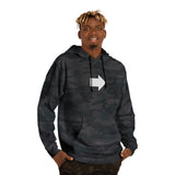 "Look Right" Anti-Social Social Society (Original White Text) (Unisex)
