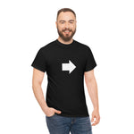 "Look Right" Anti-Social Social Society (X Style White Text) (Unisex)