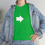 "Look Right" Anti-Social Social Society (X Style White Text) (Unisex)