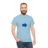 "Look Right" (Blue) (Unisex)