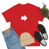 "Look Right" Anti-Social Social Society (X Style White Text) (Unisex)