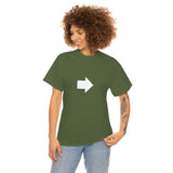 "Look Right" Anti-Social Social Society (Original White Text) (Unisex)