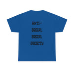 "Look Right" Anti-Social Social Society (Original Black Text) (Unisex)