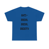 "Look Right" Anti-Social Social Society (Original Black Text) (Unisex)