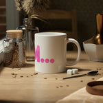 "I AM..." Jumbo Mug, 20oz (Pink)