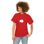 "Look Right" Anti-Social Social Society (X Style White Text) (Unisex)