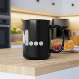 "I Am..." Black Mug, 15oz (White)