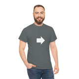 "Look Right" Anti-Social Social Society (Original White Text) (Unisex)
