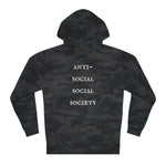 "Look Left" Anti-Social Social Society (Original White Text) (Unisex)