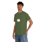 "Look Right" Anti-Social Social Society (Original White Text) (Unisex)