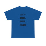 "Look Left" Anti-Social Social Society (Original Black Text) (Unisex)