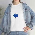 "Look Left" (Blue) (Unisex)