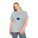 "Look Left" (Blue) (Unisex)