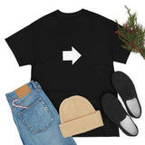 "Look Right" Anti-Social Social Society (Original White Text) (Unisex)