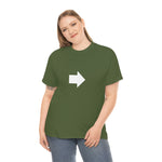 "Look Right" Anti-Social Social Society (Original White Text) (Unisex)