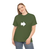 "Look Right" Anti-Social Social Society (Original White Text) (Unisex)