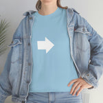 "Look Right" Anti-Social Social Society (Original White Text) (Unisex)