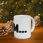 "I AM..." Ceramic Mug 11oz (Black)