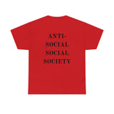 "Look Right" Anti-Social Social Society (Original Black Text) (Unisex)