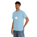 "Look Right" Anti-Social Social Society (Original White Text) (Unisex)