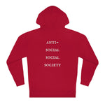 "Look Right" Anti-Social Social Society (Original White Text) (Unisex)