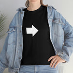 "Look Right" Anti-Social Social Society (X Style White Text) (Unisex)