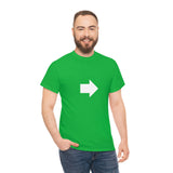 "Look Right" Anti-Social Social Society (Original White Text) (Unisex)