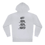 "Look Left" Anti-Social Social Society (X Style Black Text) (Unisex)