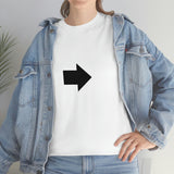 "Look Right" Anti-Social Social Society (Original Black Text) (Unisex)