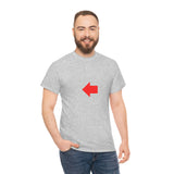 "Look Left" (Red) (Unisex)