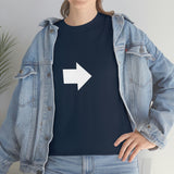 "Look Right" Anti-Social Social Society (Original White Text) (Unisex)