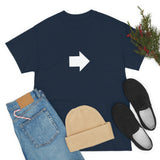 "Look Right" Anti-Social Social Society (Original White Text) (Unisex)