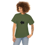"Look Left" Anti-Social Social Society (Original Black Text) (Unisex)