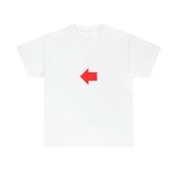 "Look Left" (Red) (Unisex)