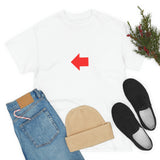 "Look Left" (Red) (Unisex)