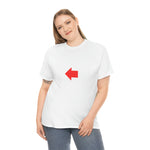 "Look Left" (Red) (Unisex)