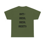 "Look Right" Anti-Social Social Society (Original Black Text) (Unisex)