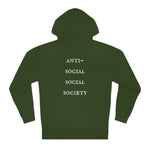 "Look Right" Anti-Social Social Society (Original White Text) (Unisex)