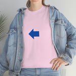 "Look Left" (Blue) (Unisex)