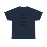 "Look Left" Anti-Social Social Society (Original Black Text) (Unisex)