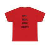 "Look Left" Anti-Social Social Society (Original Black Text) (Unisex)