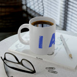 "I AM..." Jumbo Mug, 20oz (Blue)