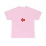 "Look Left" (Red) (Unisex)