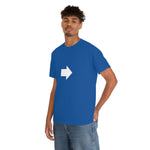 "Look Right" Anti-Social Social Society (Original White Text) (Unisex)