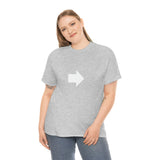 "Look Right" Anti-Social Social Society (Original White Text) (Unisex)