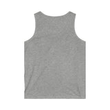 "Challenge Me" Men's Soft style Tank Top (Red)