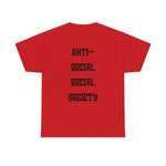 "Look Right" Anti-Social Social Society (Original Black Text) (Unisex)