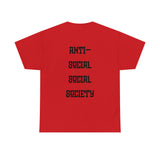"Look Right" Anti-Social Social Society (Original Black Text) (Unisex)